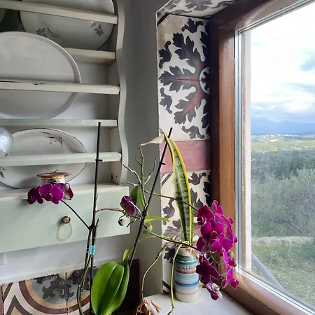 Aletraki -off-grid Retreat Above Heraklion, Peaceful Views ゲストハウス アルハネス